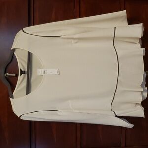 Ann Taylor Peplum Blouse top